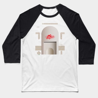 Retro Engine Baseball T-Shirt